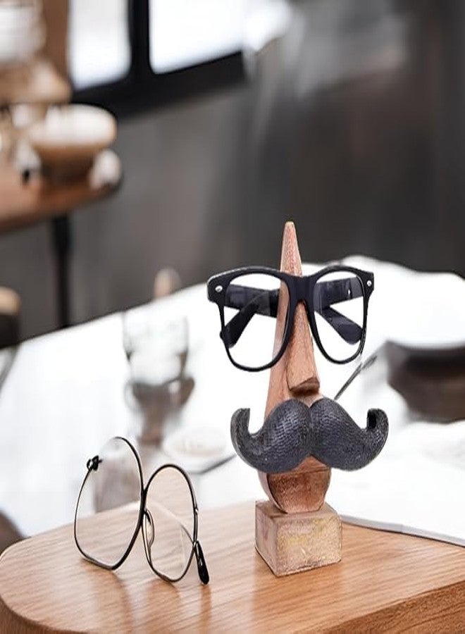 جاردن أوف آرت حامل نظارات خشبي أنيق من جاردن أوف آرتس، حامل نظارات للرجال والنساء، حامل نظارات، حامل نظارات خشبي، مثبت نظارات، حامل نظارات شمسية - Image 1